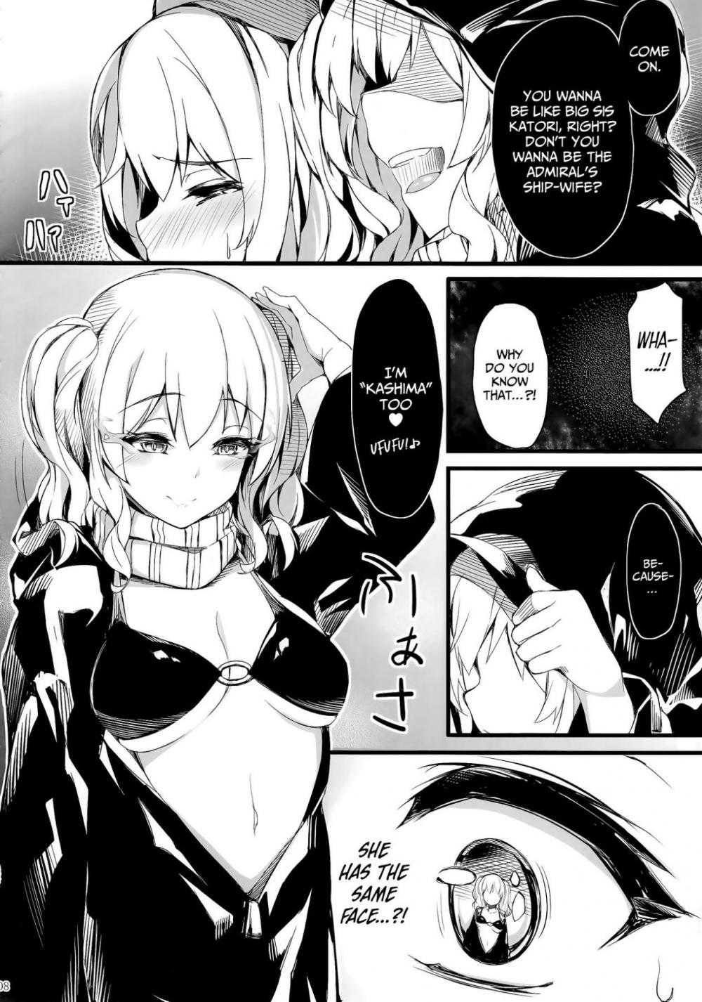 Hentai Manga Comic-Kashima Sinks To The Bottom Of The Sea-Read-7